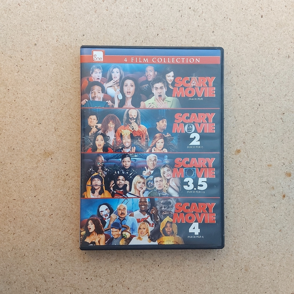 Scary Movie + Scary Movie 2 + Scary Movie 3 + Scary Movie 4 - DVD Set